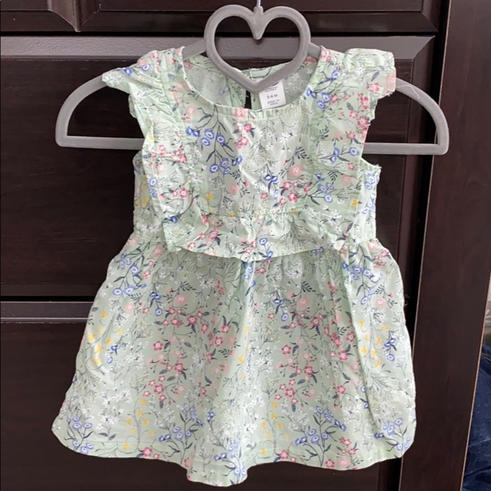Baby girl floral spring dress